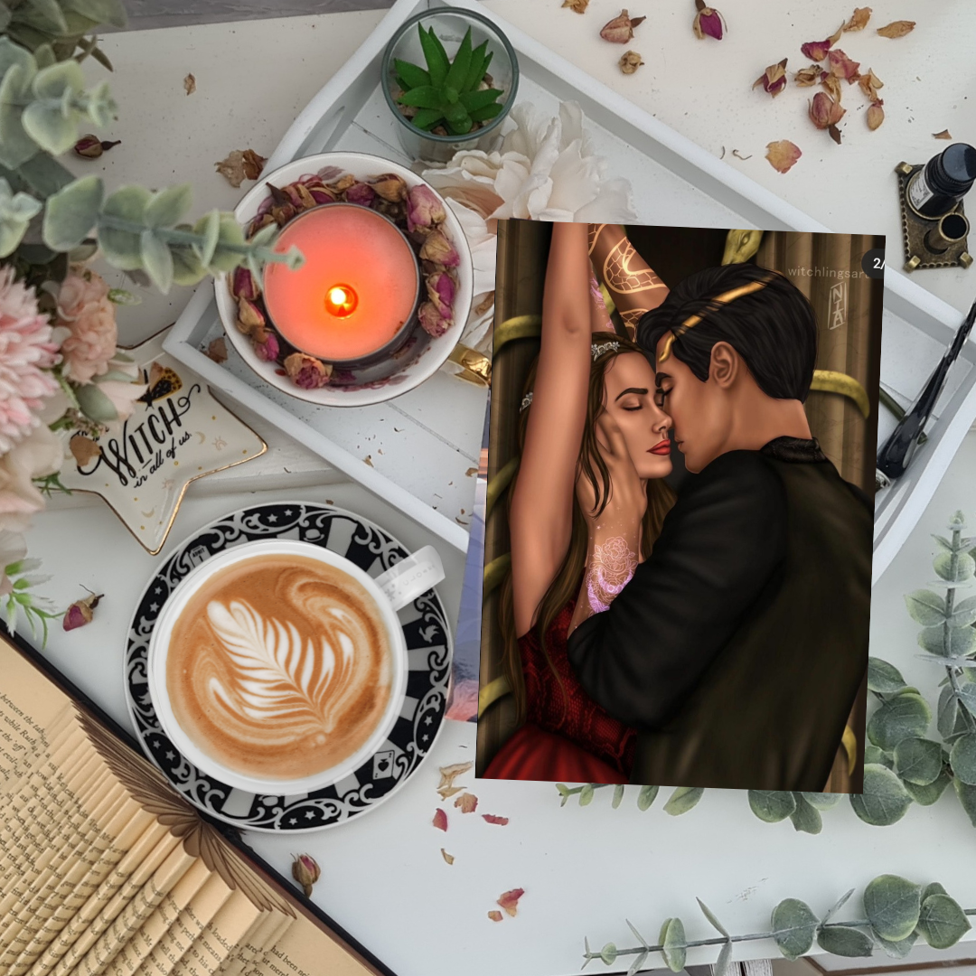 Red Dress - Kingdom of the Cursed - Kerri Mansicalco - Print