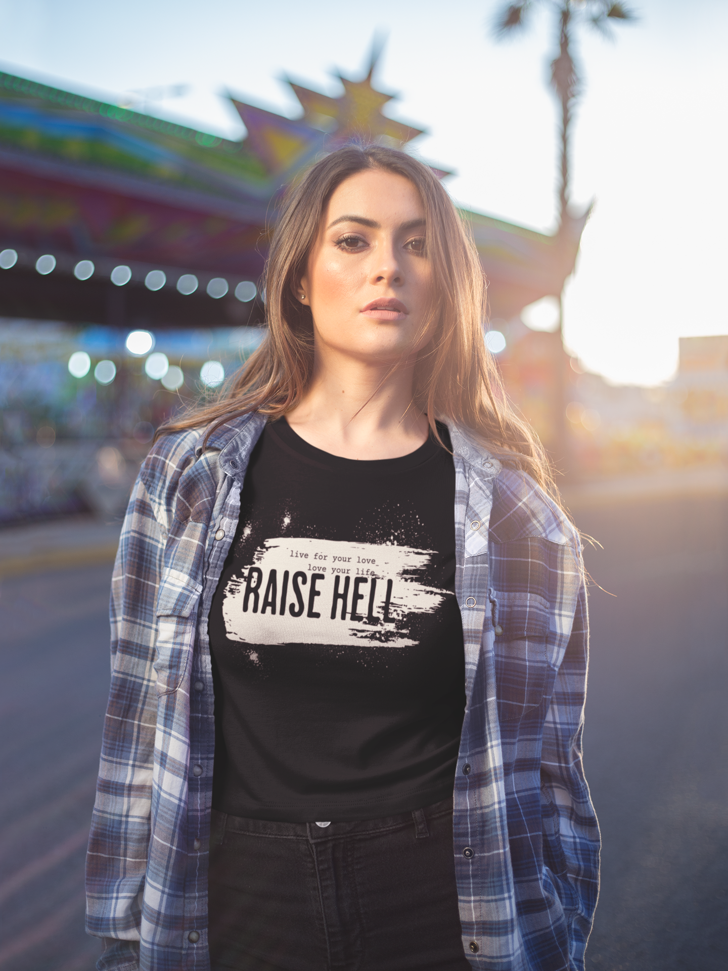 Live your Life, Love your Life, Raise Hell - Corrupt - T-shirt - Devils Night Series - Penelope Douglas