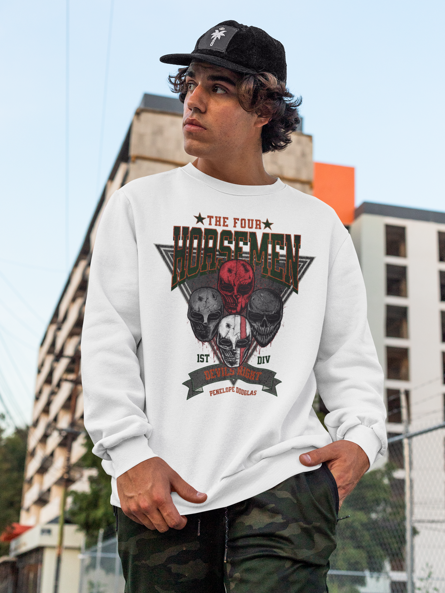 The Four Horsemen- Sweatshirt- Devils Night Series - Penelope Douglas