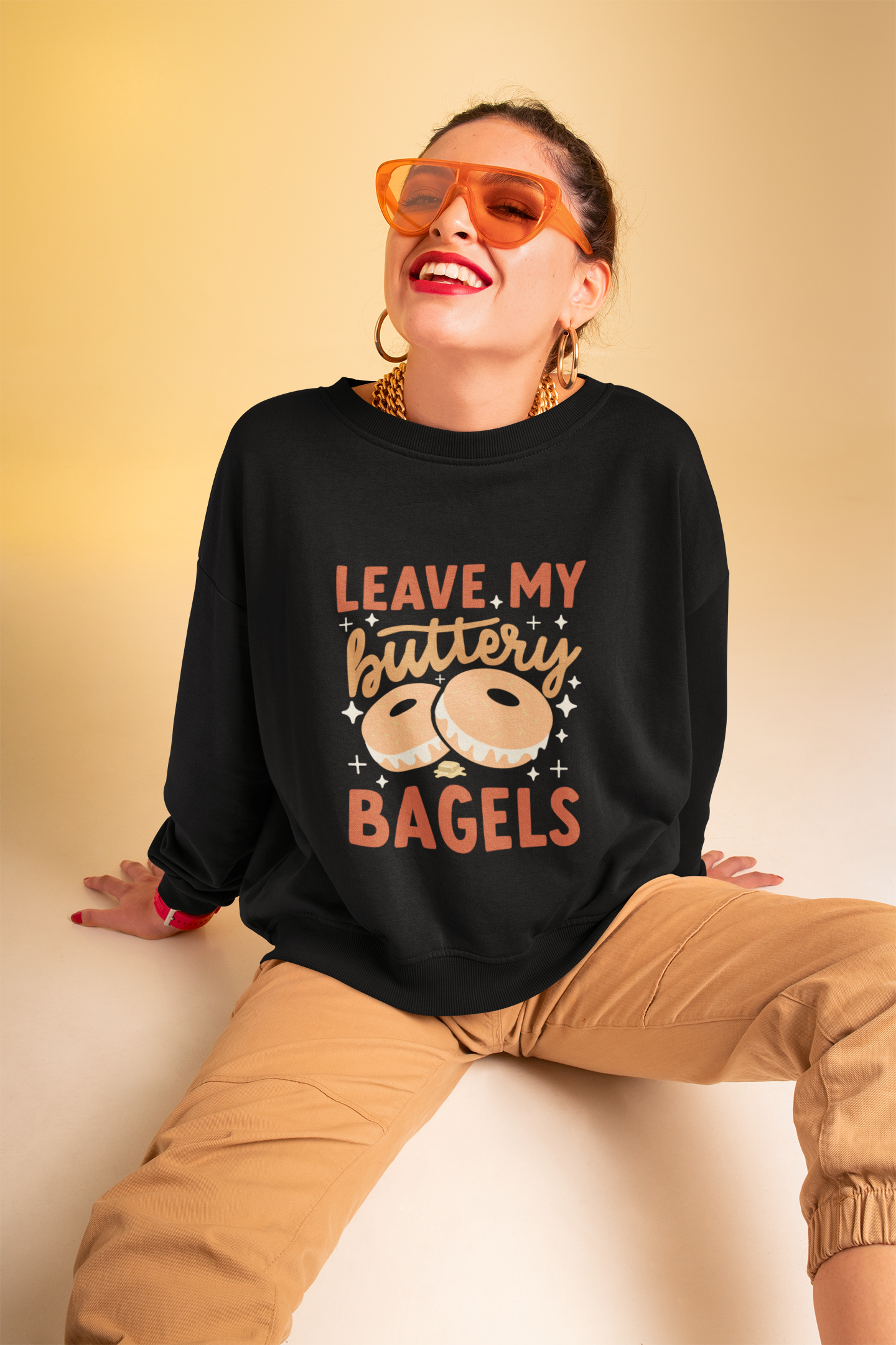 Buttery Bagels - Geraldine - Sweatshirt -Zodiac Academy Merchandise