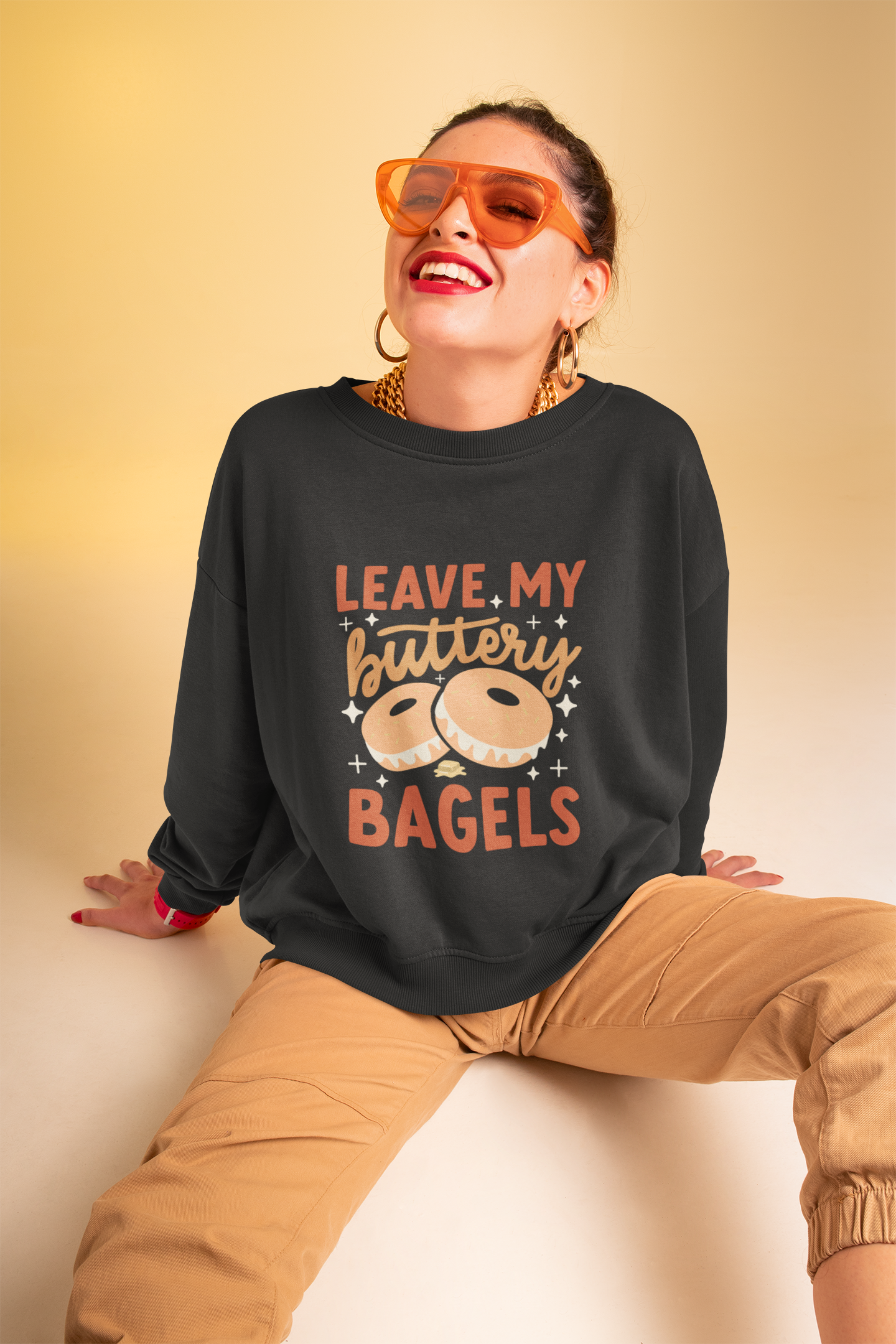 Buttery Bagels - Geraldine - Sweatshirt -Zodiac Academy Merchandise