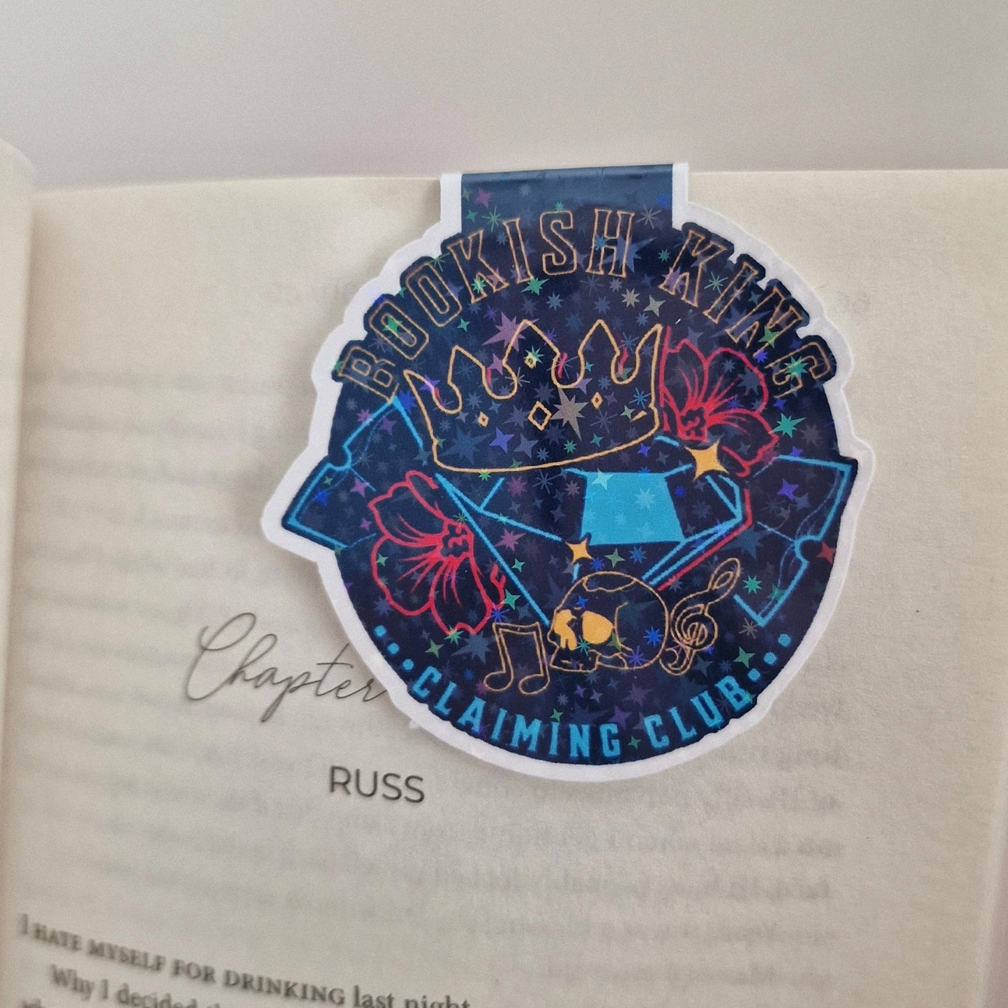 Bookish Magnetic Bookmark Romance