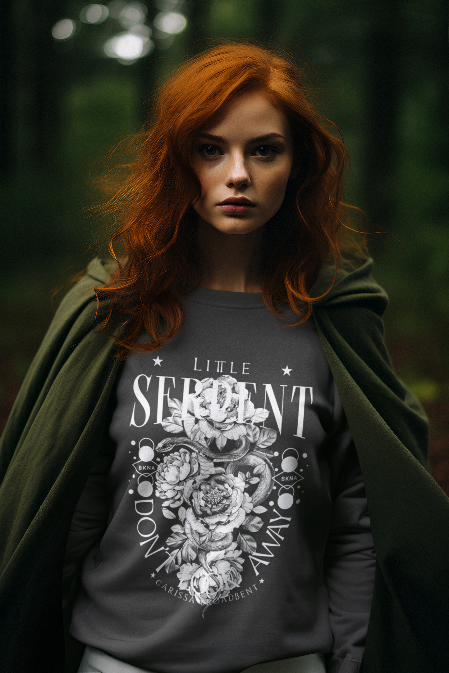 Don't Look Away - Carissa Broadbent - Officially Licensed - Sweatshirt - Serpent and The Wings of Night