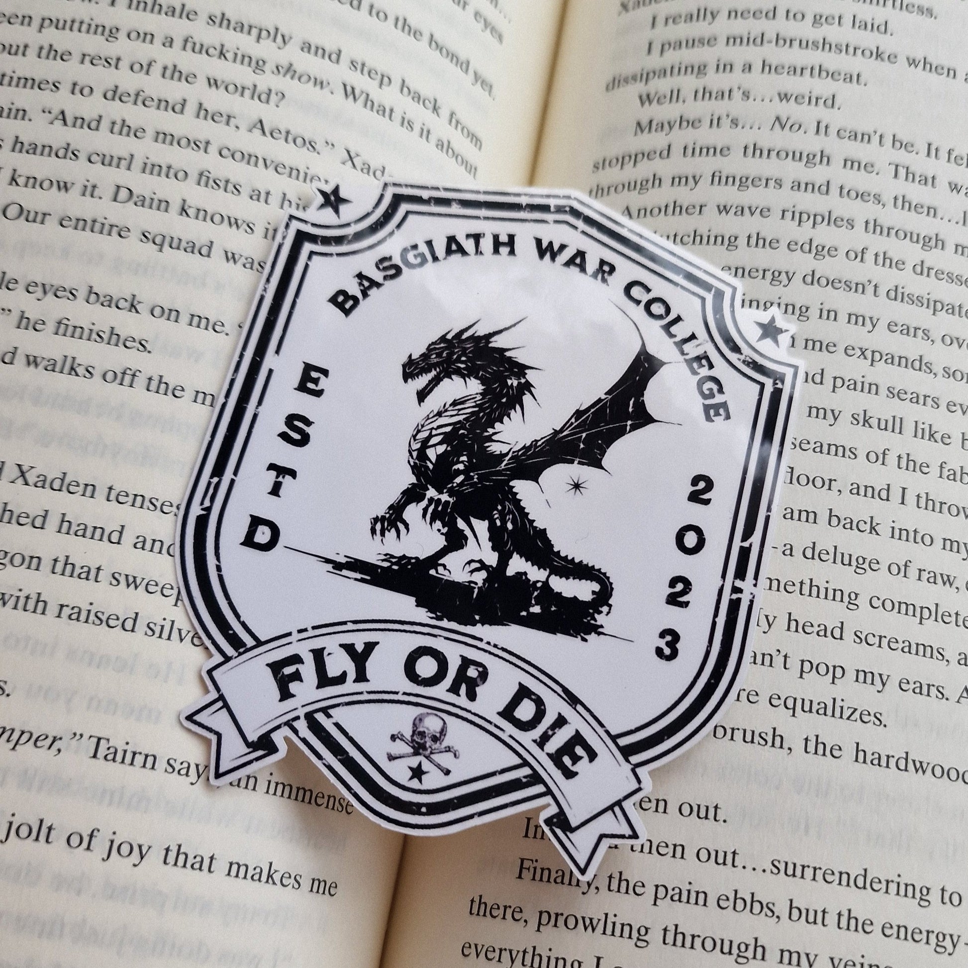 Basgiath War college Sticker