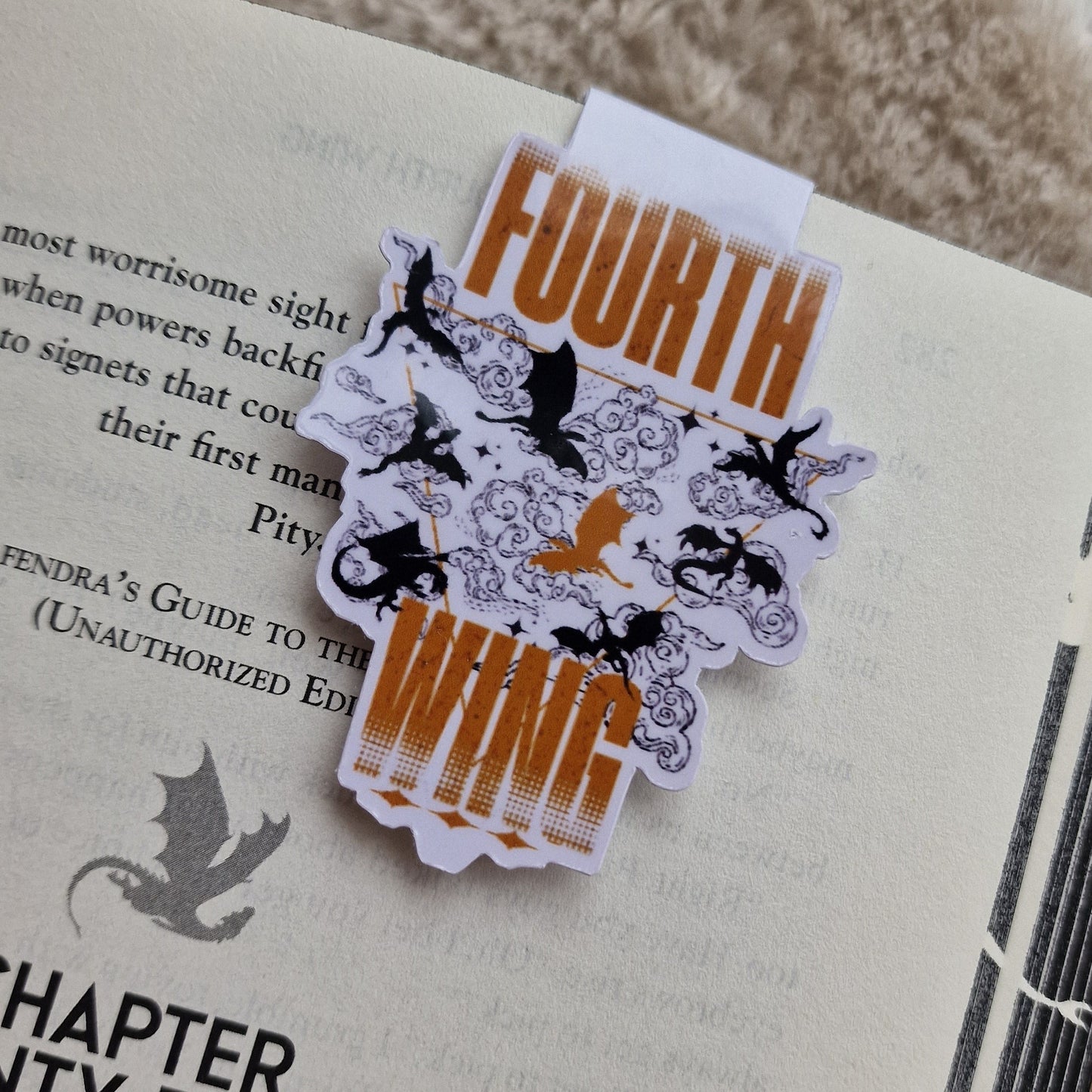 Fourth Wing Bookmark