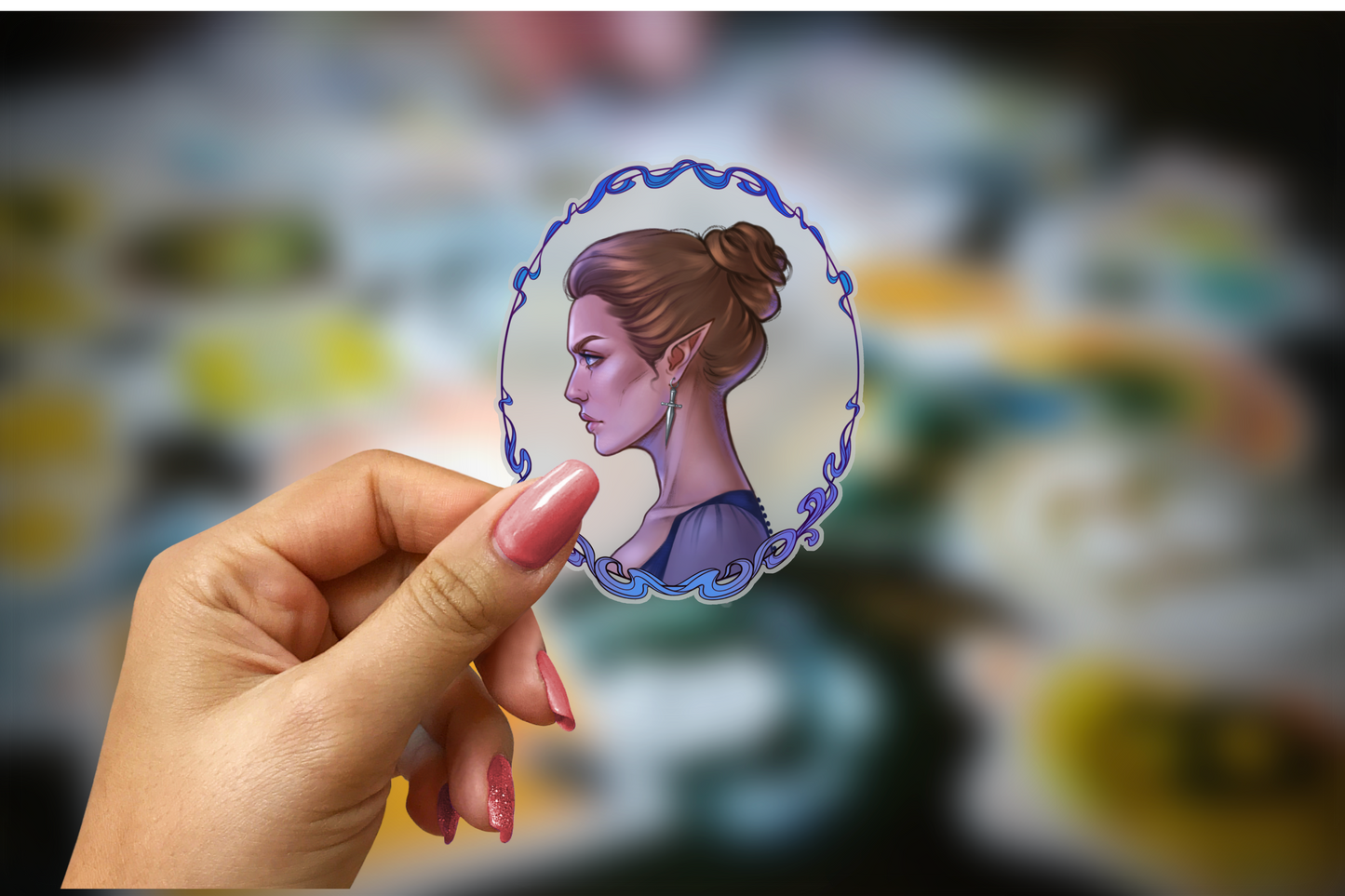 The Night Court Character Stickers - ACOTAR - A Court of Mist and Fury - Sticker - Officially Licensed Sarah J. Maas