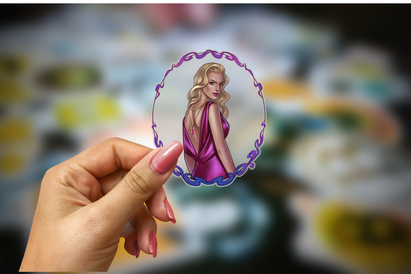 The Night Court Character Stickers - ACOTAR - A Court of Mist and Fury - Sticker - Officially Licensed Sarah J. Maas