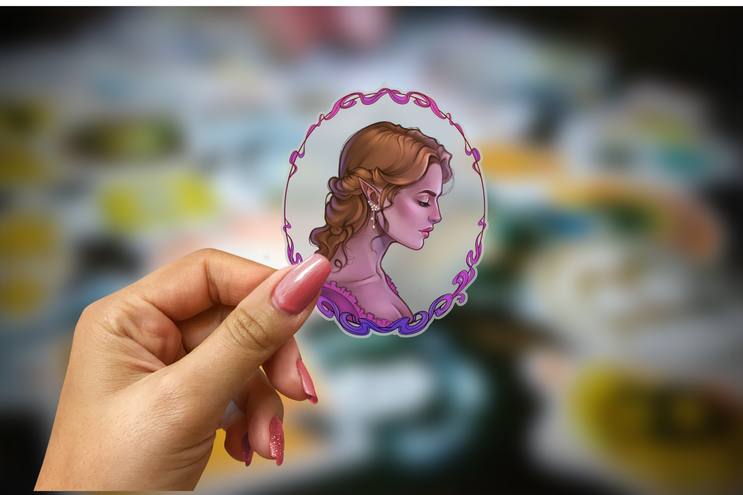 The Night Court Character Stickers - ACOTAR - A Court of Mist and Fury - Sticker - Officially Licensed Sarah J. Maas