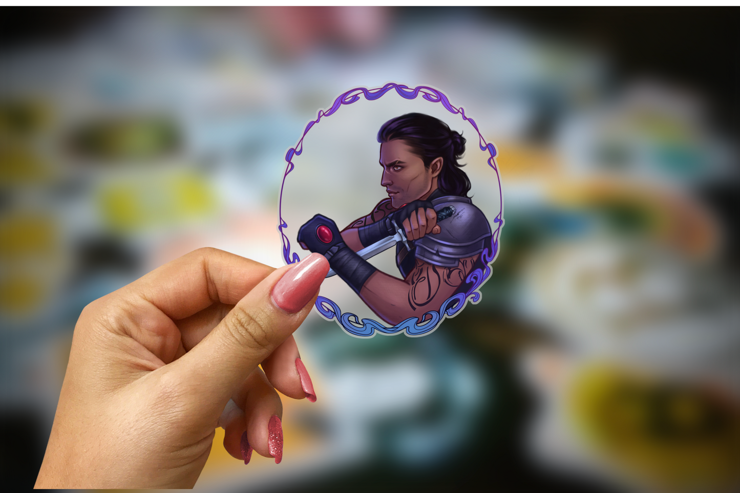The Night Court Character Stickers - ACOTAR - A Court of Mist and Fury - Sticker - Officially Licensed Sarah J. Maas