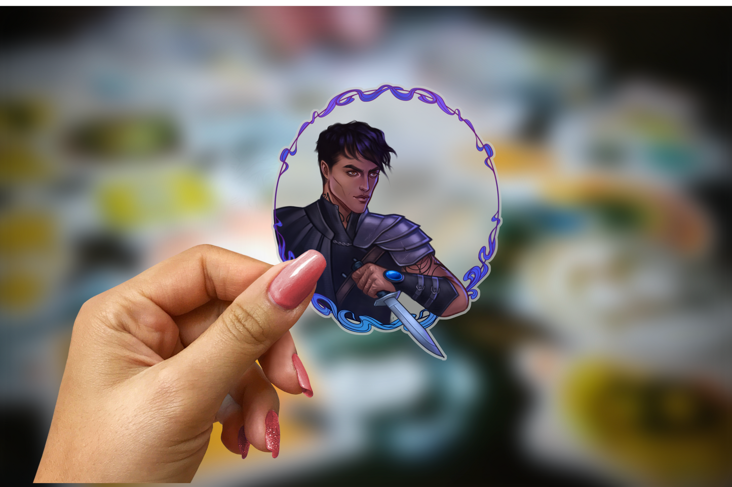 The Night Court Character Stickers - ACOTAR - A Court of Mist and Fury - Sticker - Officially Licensed Sarah J. Maas