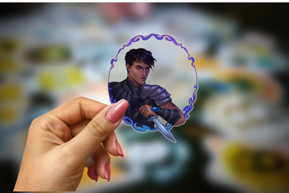 The Night Court Character Stickers - ACOTAR - A Court of Mist and Fury - Sticker - Officially Licensed Sarah J. Maas