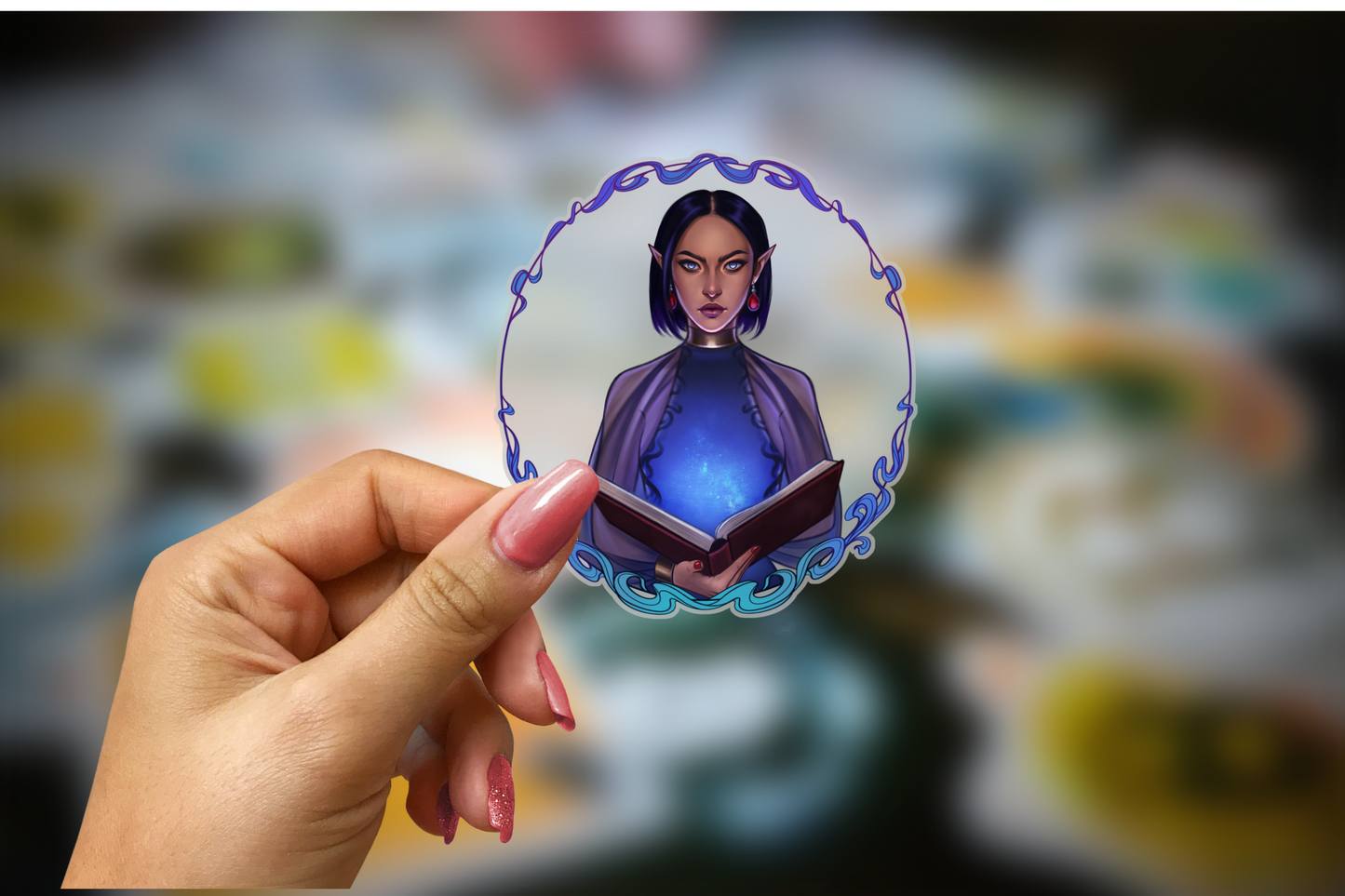 The Night Court Character Stickers - ACOTAR - A Court of Mist and Fury - Sticker - Officially Licensed Sarah J. Maas