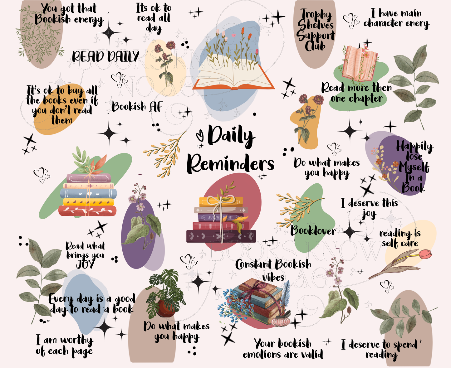 Daily Bookish Reminders - Hoodie