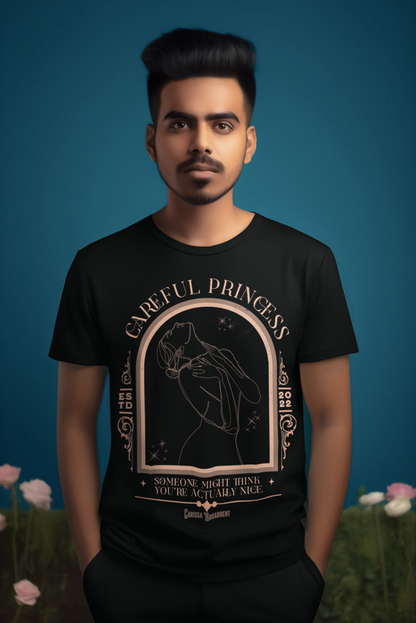 Careful Princess -Carissa Broadbent - Officially Licensed - T-shirt/tee - Serpent and The Wings of Night