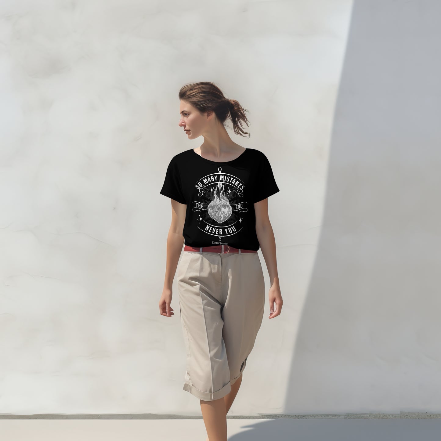 So Many Mistakes - Carissa Broadbent - Officially Licensed - T-shirt/tee - Serpent and The Wings of Night