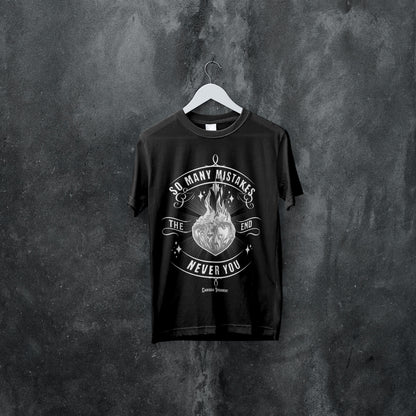So Many Mistakes - Carissa Broadbent - Officially Licensed - T-shirt/tee - Serpent and The Wings of Night