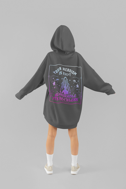 Your Heroism is Not Admirable - Chloe C. Penaranda - Officially Licensed - Hoodie - An Heir Comes to Rise - AHCTR