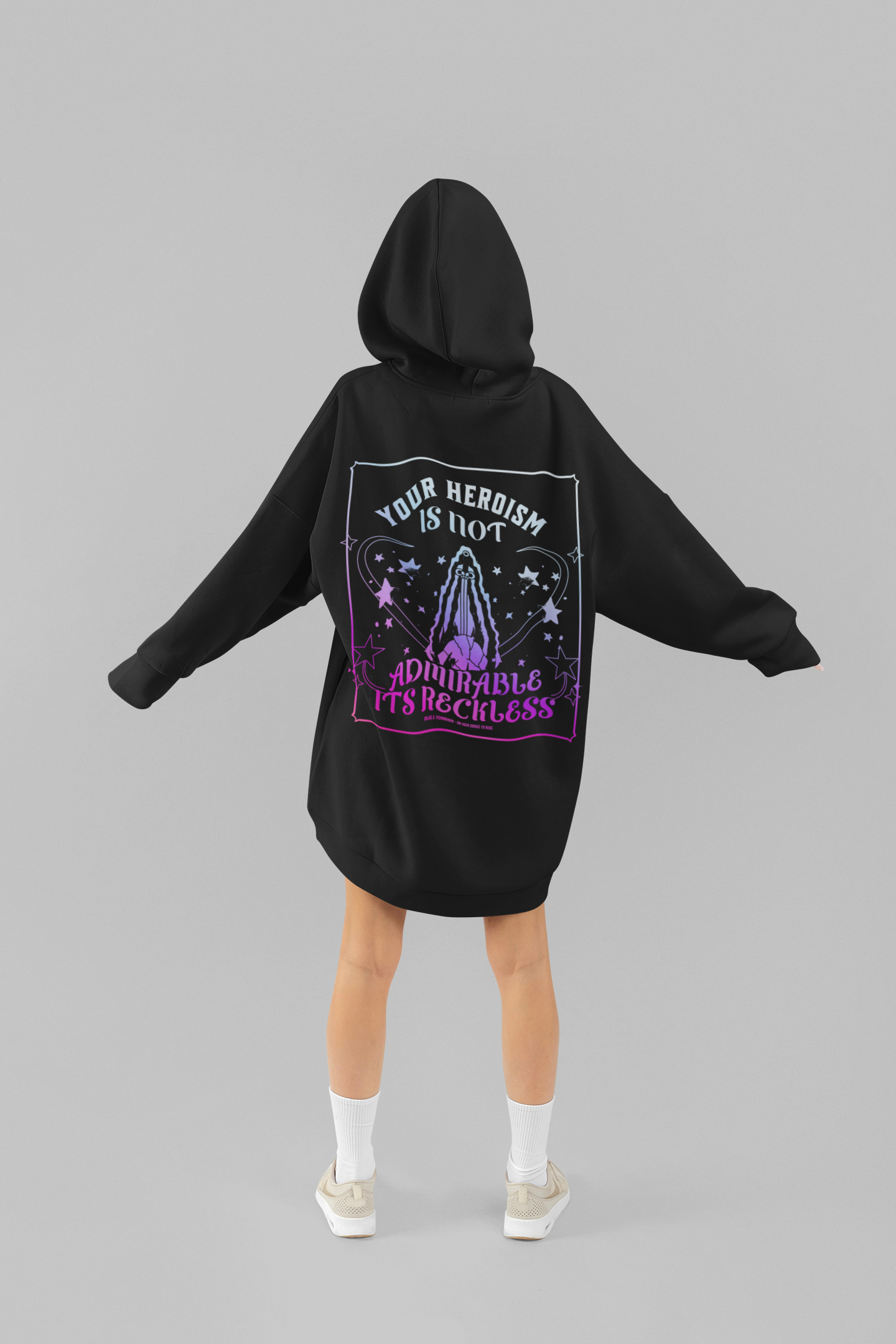 Your Heroism is Not Admirable - Chloe C. Penaranda - Officially Licensed - Hoodie - An Heir Comes to Rise - AHCTR