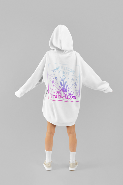 Your Heroism is Not Admirable - Chloe C. Penaranda - Officially Licensed - Hoodie - An Heir Comes to Rise - AHCTR