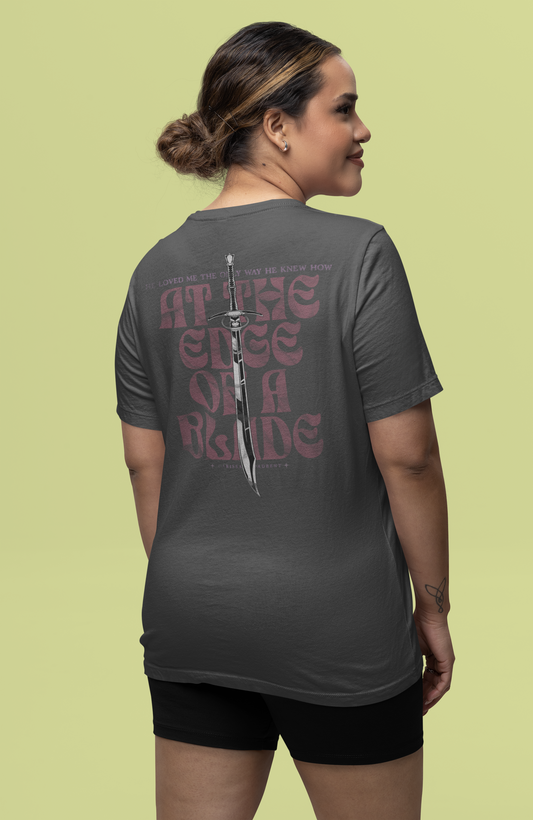 Edge of a Blade -Carissa Broadbent - Officially Licensed - T-shirt/tee - Serpent and The Wings of Night