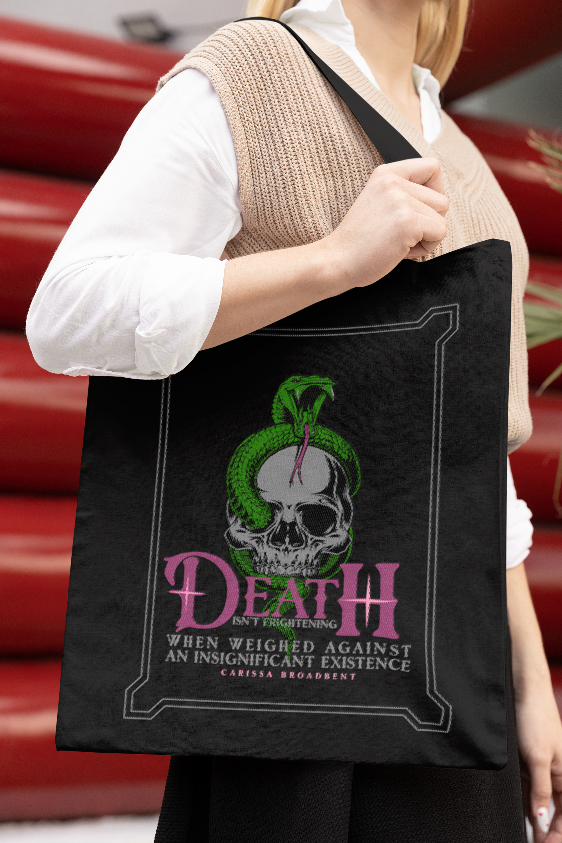 Carissa Broadbent - Serpent and the Wings of Night Tote