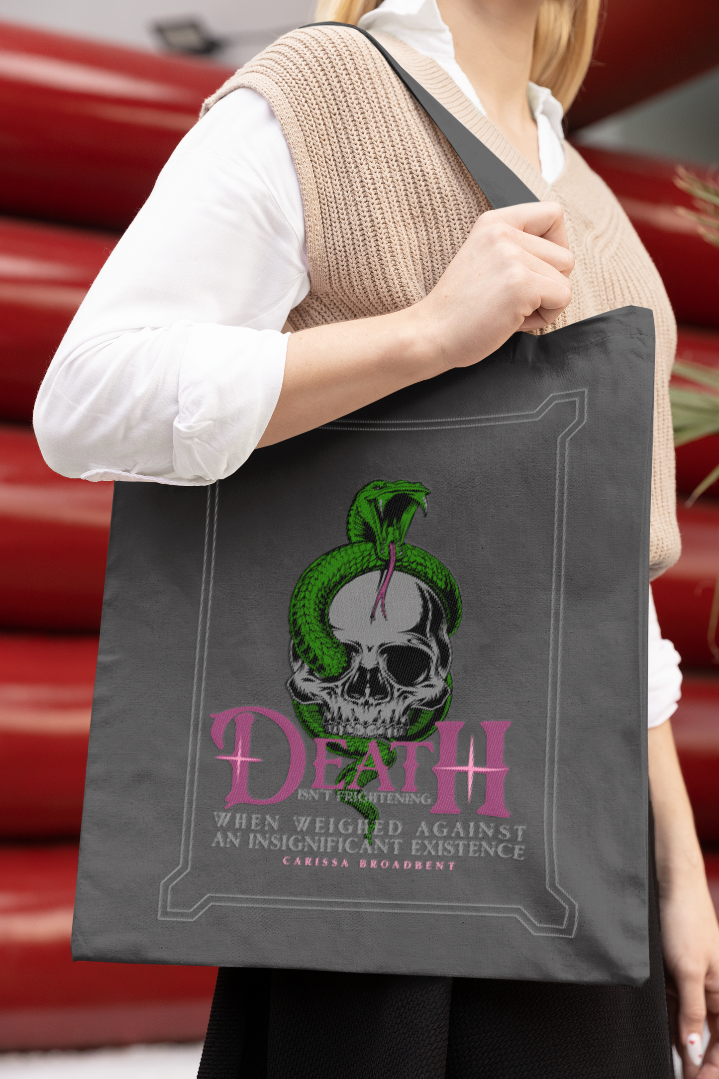 Carissa Broadbent - Serpent and the Wings of Night Tote Merchandise