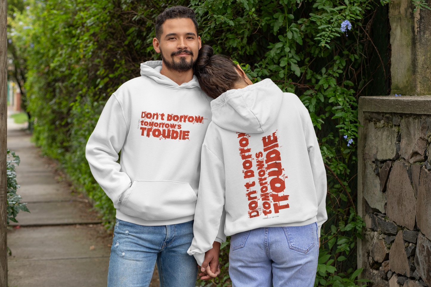 Don't borrow tomorrows troubles Hoodie/Zip Hoodie - Officially Licensed Fourth Wing by Rebecca Yarros Merchandise
