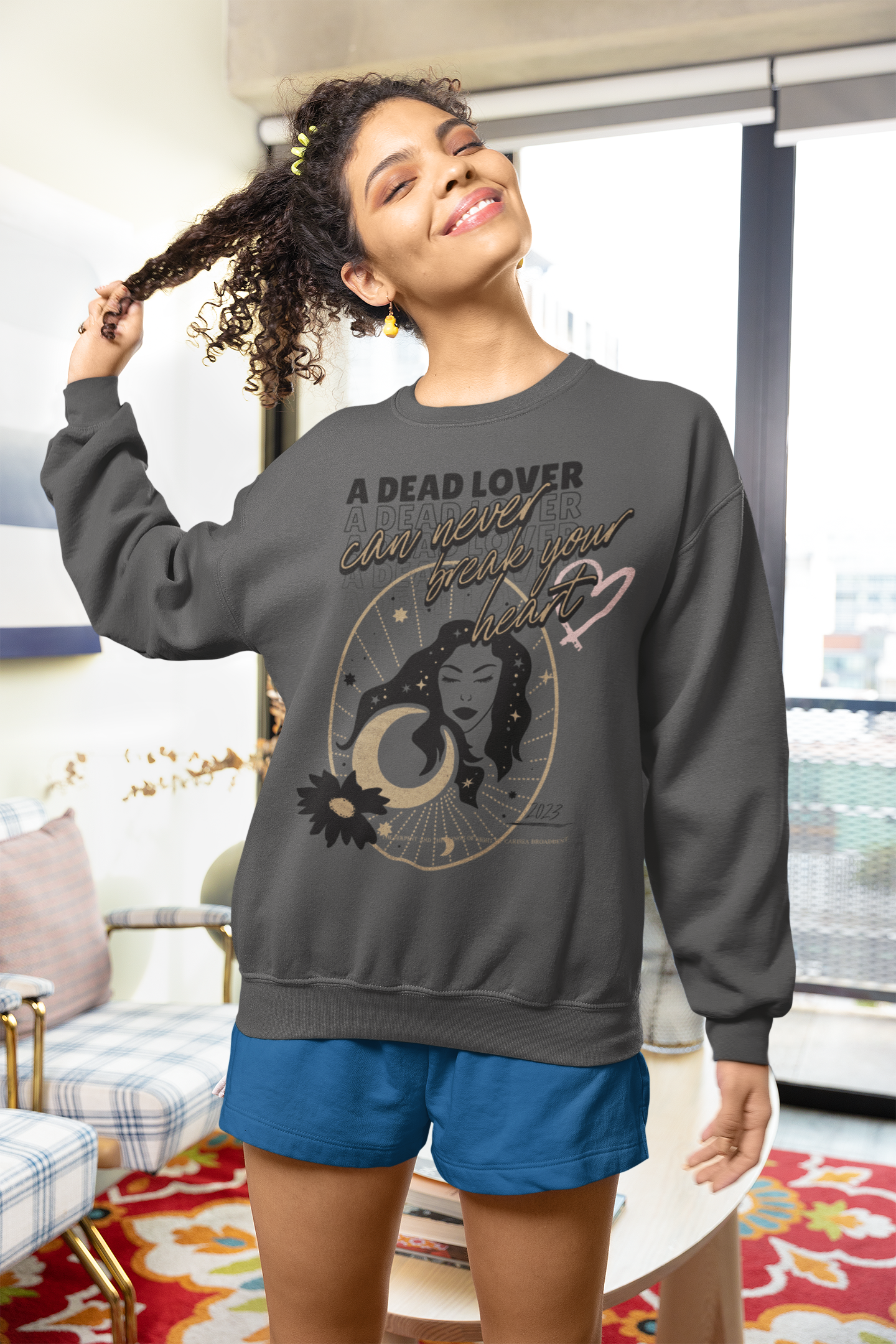 A Dead Lover - Carissa Broadbent - Officially Licensed - Sweatshirt - Serpent and The Wings of Night