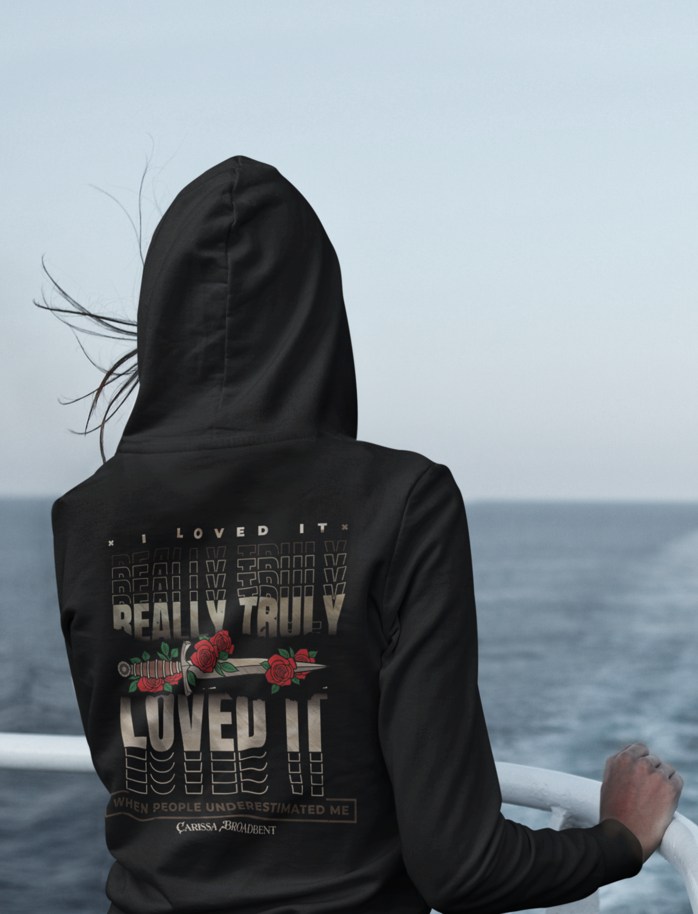 I Loved It - Carissa Broadbent - Officially Licensed - Hoodie - Serpent and The Wings of Night