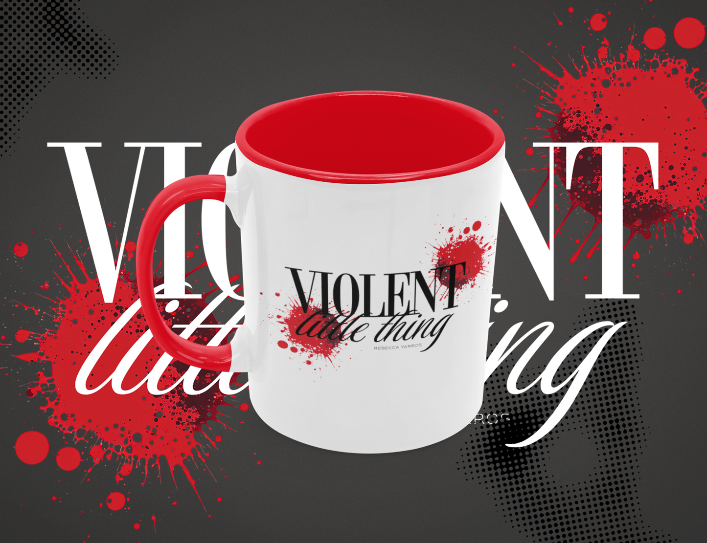 Violent Little Thing Mug - Fourth Wing - Rebecca Yarros - Officially Licensed