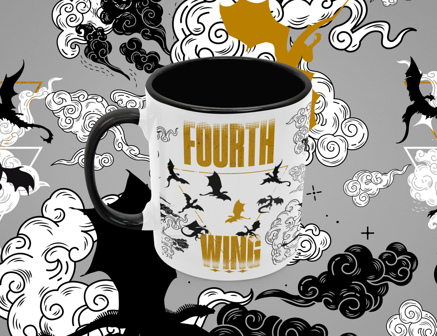 Fourth Wing Mug - Fourth Wing - Rebecca Yarros - Officially Licensed