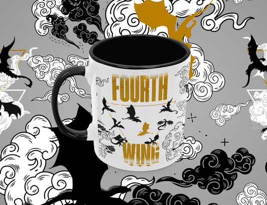 Fourth Wing Mug - Fourth Wing - Rebecca Yarros - Officially Licensed