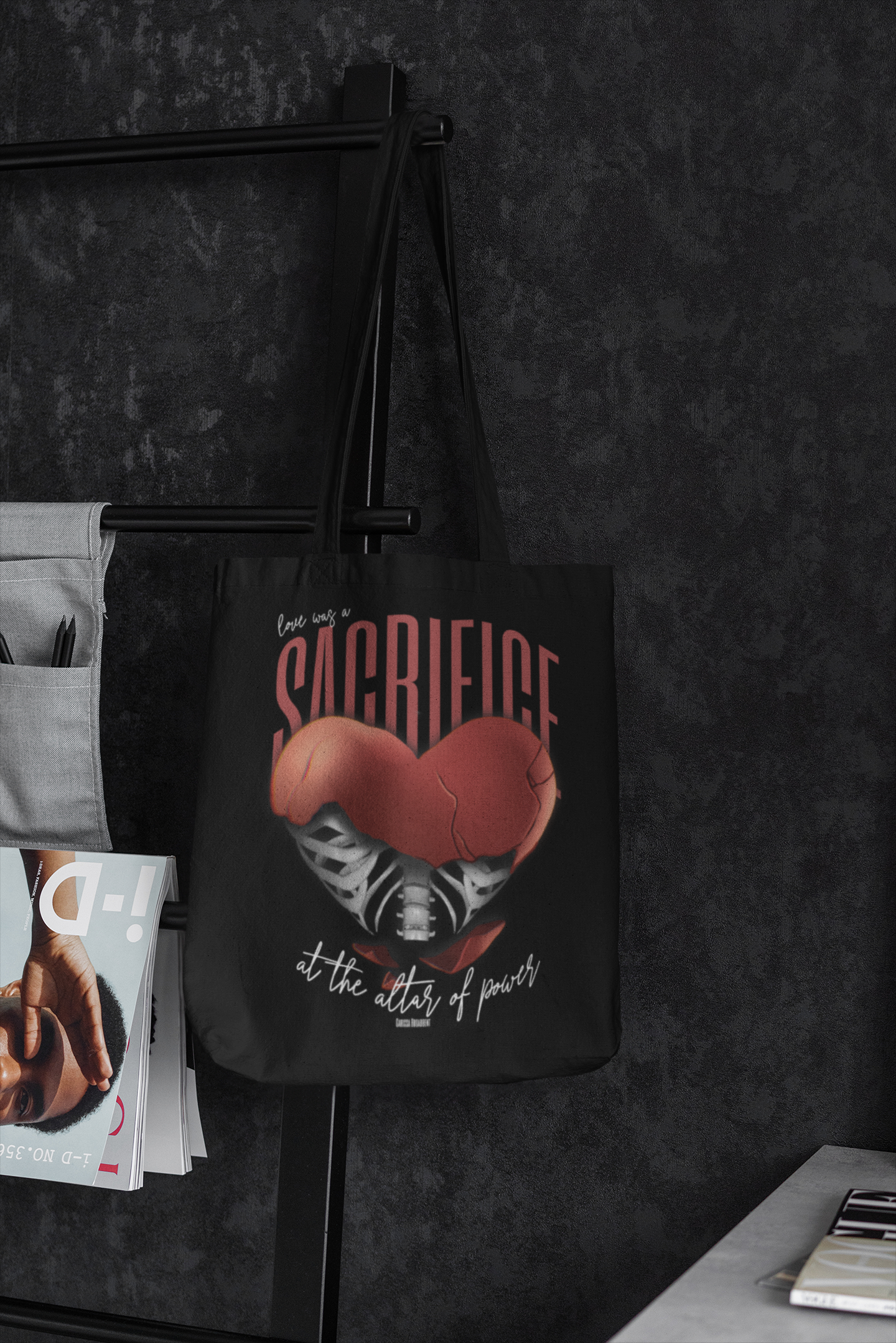 Love Was A Sacrifice - Tote - Serpent and The Wings of Night - Carissa Broadbent - Officially Licensed