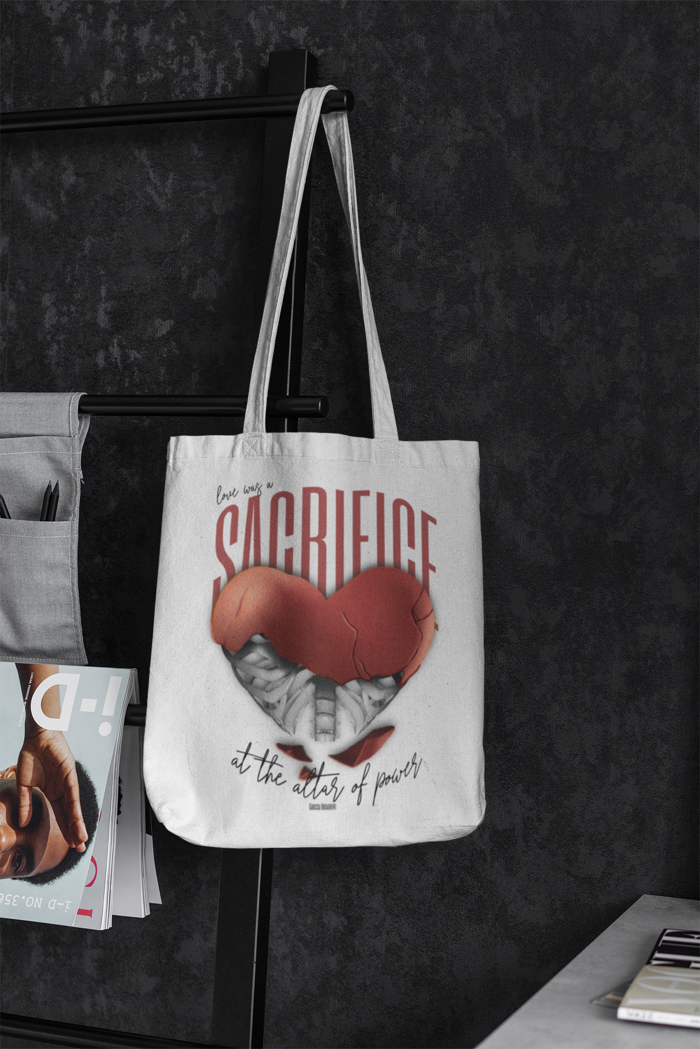 Love Was A Sacrifice - Tote - Serpent and The Wings of Night - Carissa Broadbent - Officially Licensed