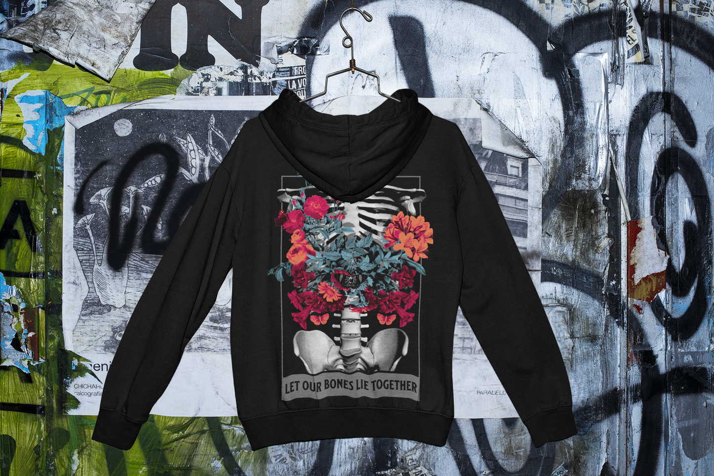 Let Our Bones Lie Together - Carissa Broadbent - Officially Licensed - Hoodie - Serpent and The Wings of Night