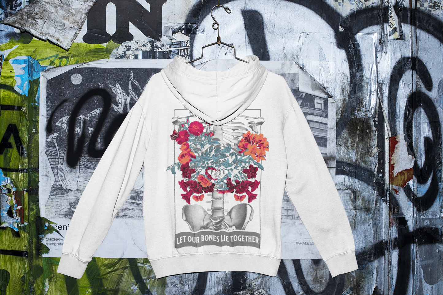 Let Our Bones Lie Together - Carissa Broadbent - Officially Licensed - Hoodie - Serpent and The Wings of Night