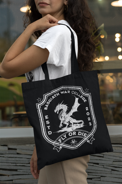 Basgiath War College Tote - Fourth Wing - Rebecca Yarros - Officially Licensed