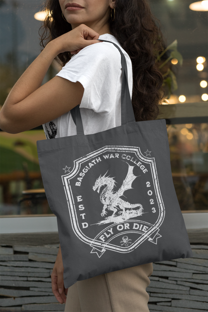 Basgiath War College Tote - Fourth Wing - Rebecca Yarros - Officially Licensed