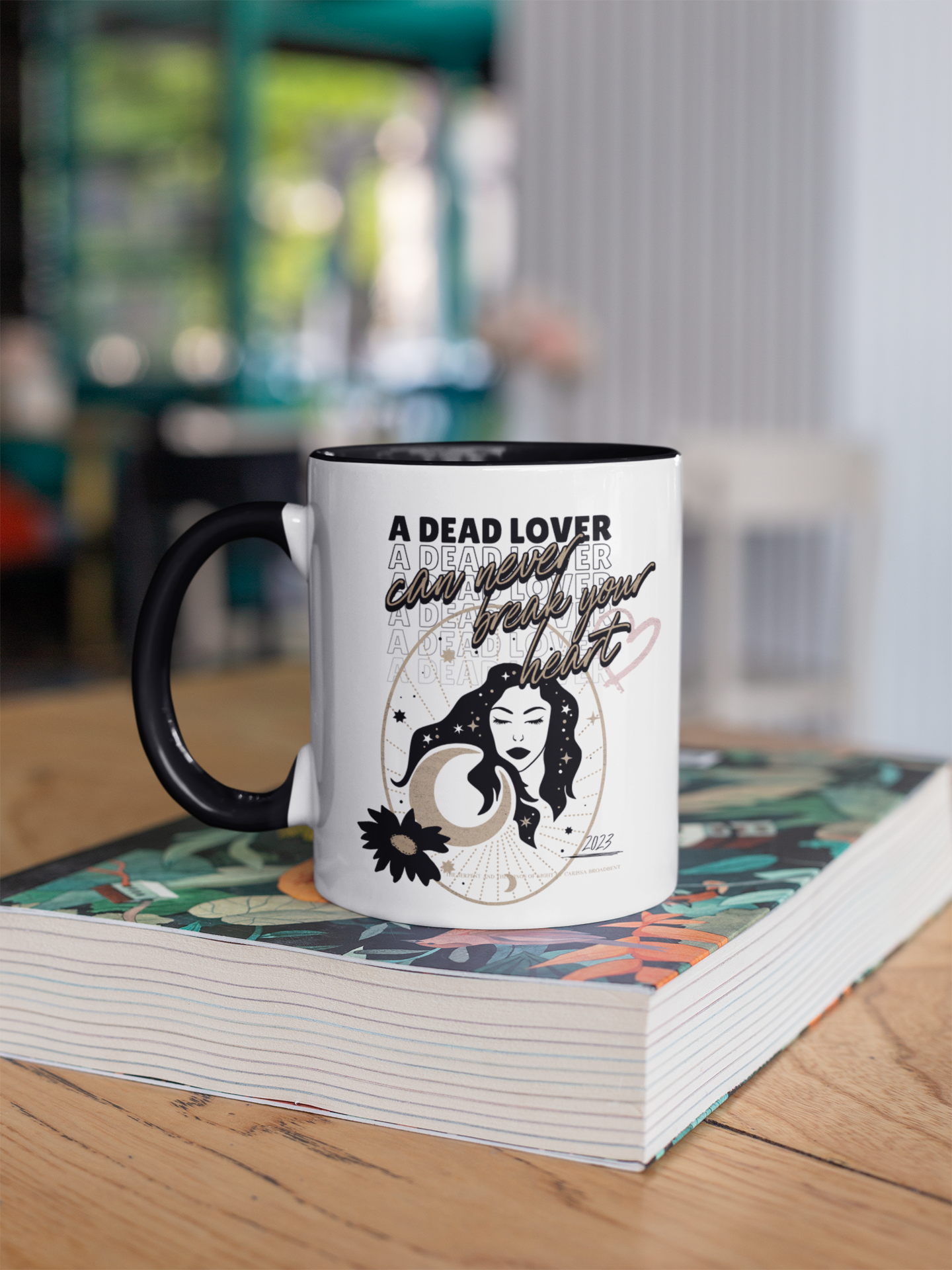 A Dead Lover - Mug - The Serpent and The Wings of Night - Carissa Broadbent - Officially Licenced - Crowns of Nyzaxia - Merchandise