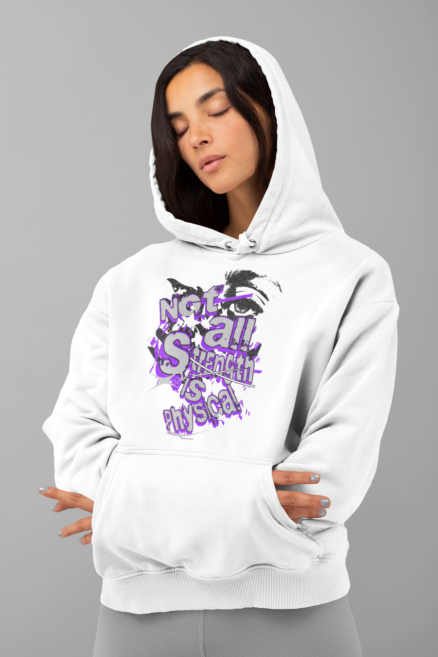 Not all strength is physical Hoodie/Zip Hoodie - Officially Licensed Fourth Wing by Rebecca Yarros Merchandise