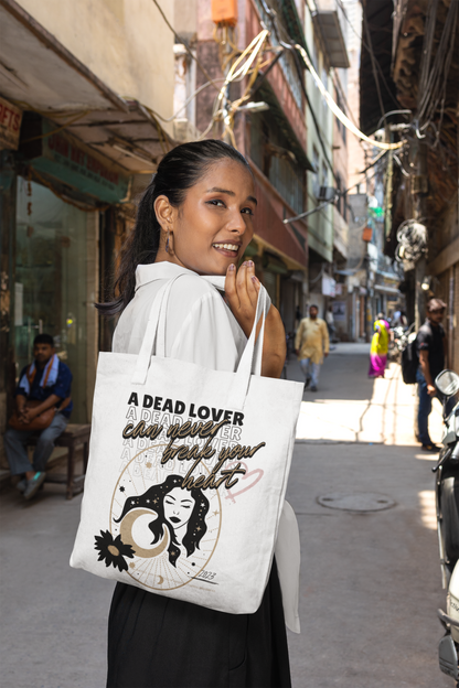 A Dead Lover Can Never Break Your Heart - Tote - Serpent and The Wings of Night - Carissa Broadbent - Officially Licensed
