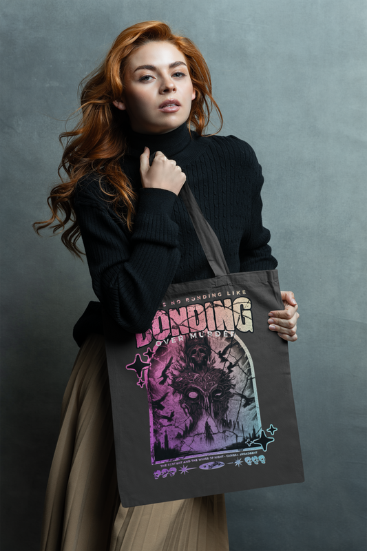Bonding Over Murder - Tote - Serpent and The Wings of Night - Carissa Broadbent - Officially Licensed