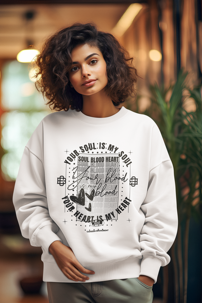 Your Soul is My Soul - Carissa Broadbent - Officially Licensed - Sweatshirt - Serpent and The Wings of Night