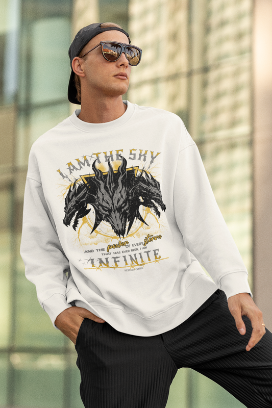 I am the Sky Sweatshirt - Officially Licensed Fourth Wing by Rebecca Yarros Merchandise