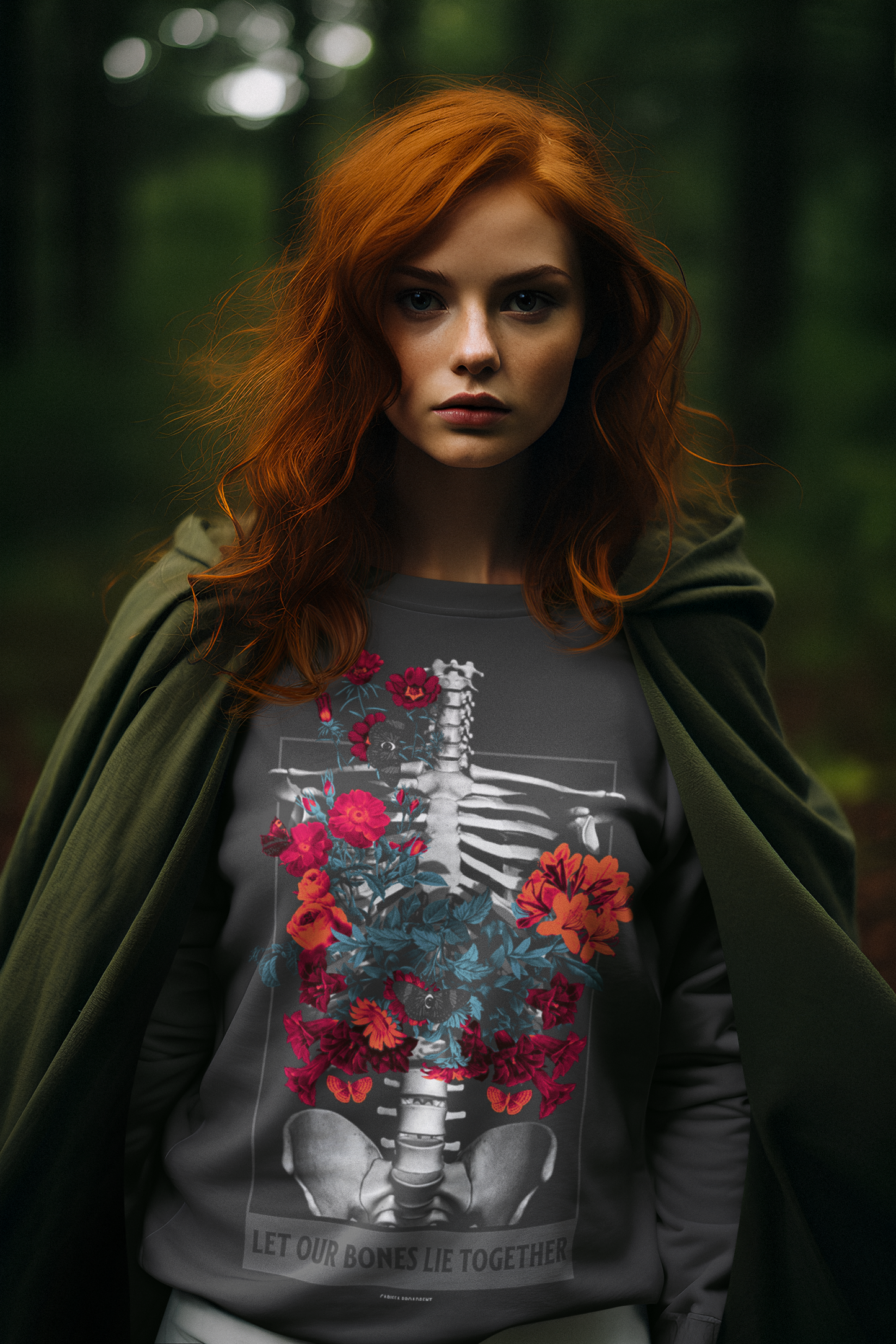 Let Our Bones Lie Together - Carissa Broadbent - Officially Licensed - Sweatshirt - Serpent and The Wings of Night