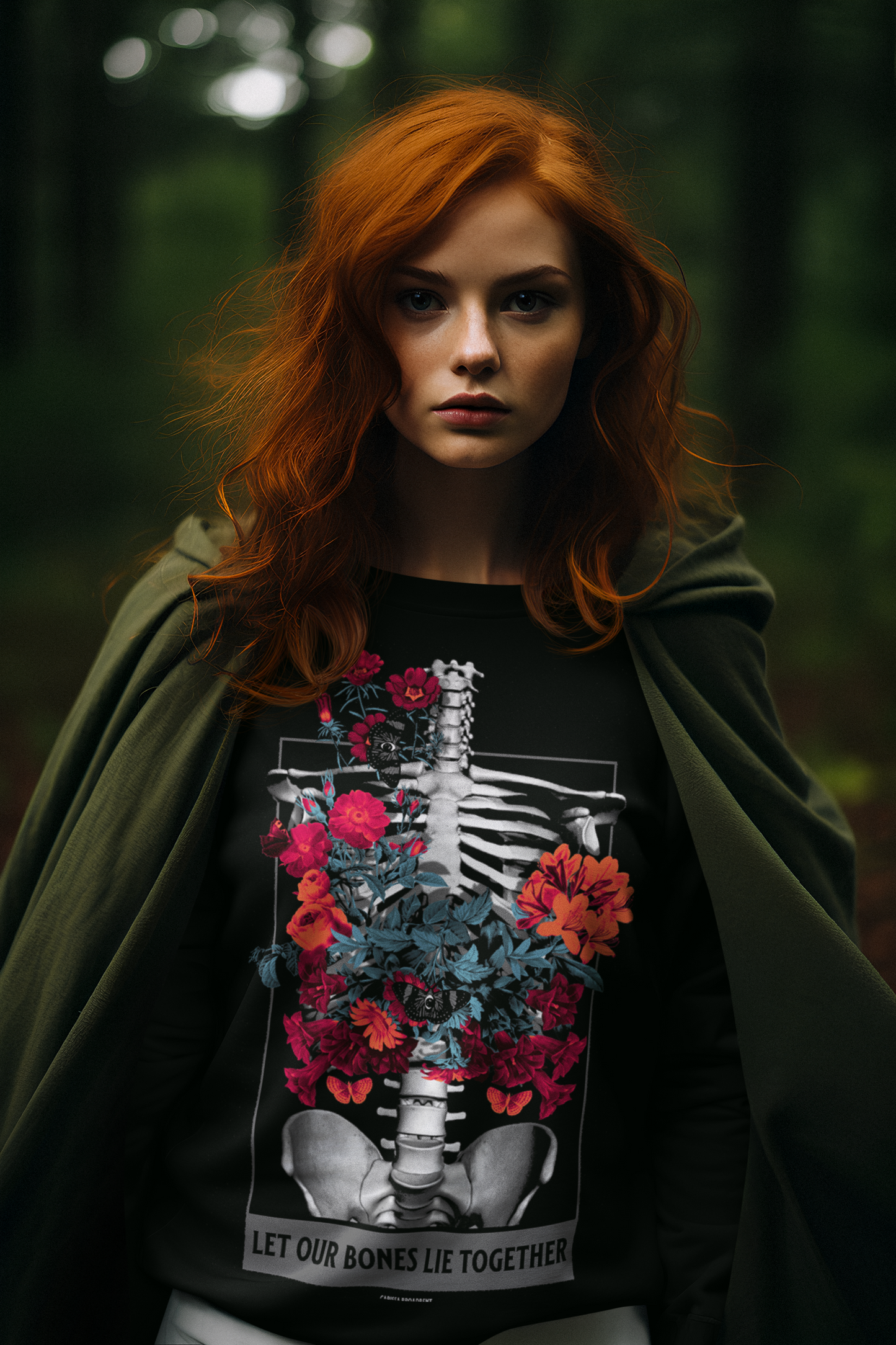 Let Our Bones Lie Together - Carissa Broadbent - Officially Licensed - Sweatshirt - Serpent and The Wings of Night