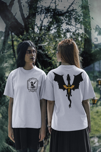 Dragon Back Tattoo - Officially Licensed Fourth Wing by Rebecca Yarros Merchandise