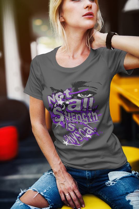 Not all strengths are visible Tee - Officially Licensed Fourth Wing by Rebecca Yarros Merchandise