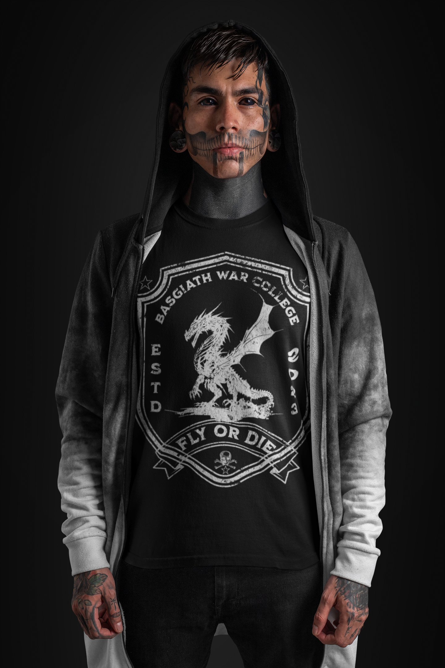 Basgiath War College Tee- Officially Licensed Fourth Wing by Rebecca Yarros Merchandise