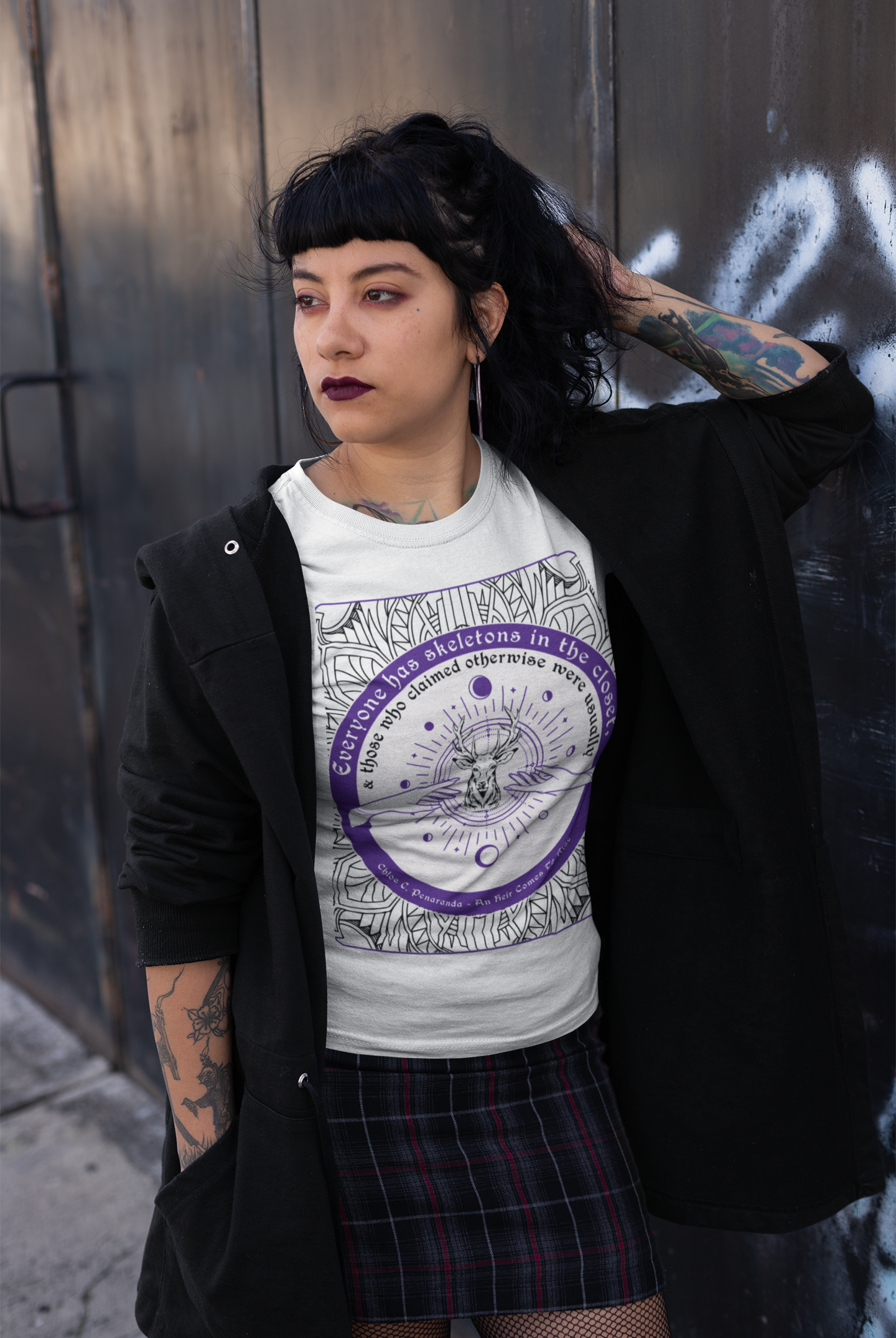 Everyone has Skeletons in the Closet - Chloe C. Penaranda - Officially Licensed -Sweatshirt - An Heir Comes to Rise - AHCTR